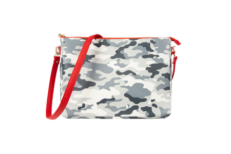 #9 Abby Camo Padded Crossbody Techie