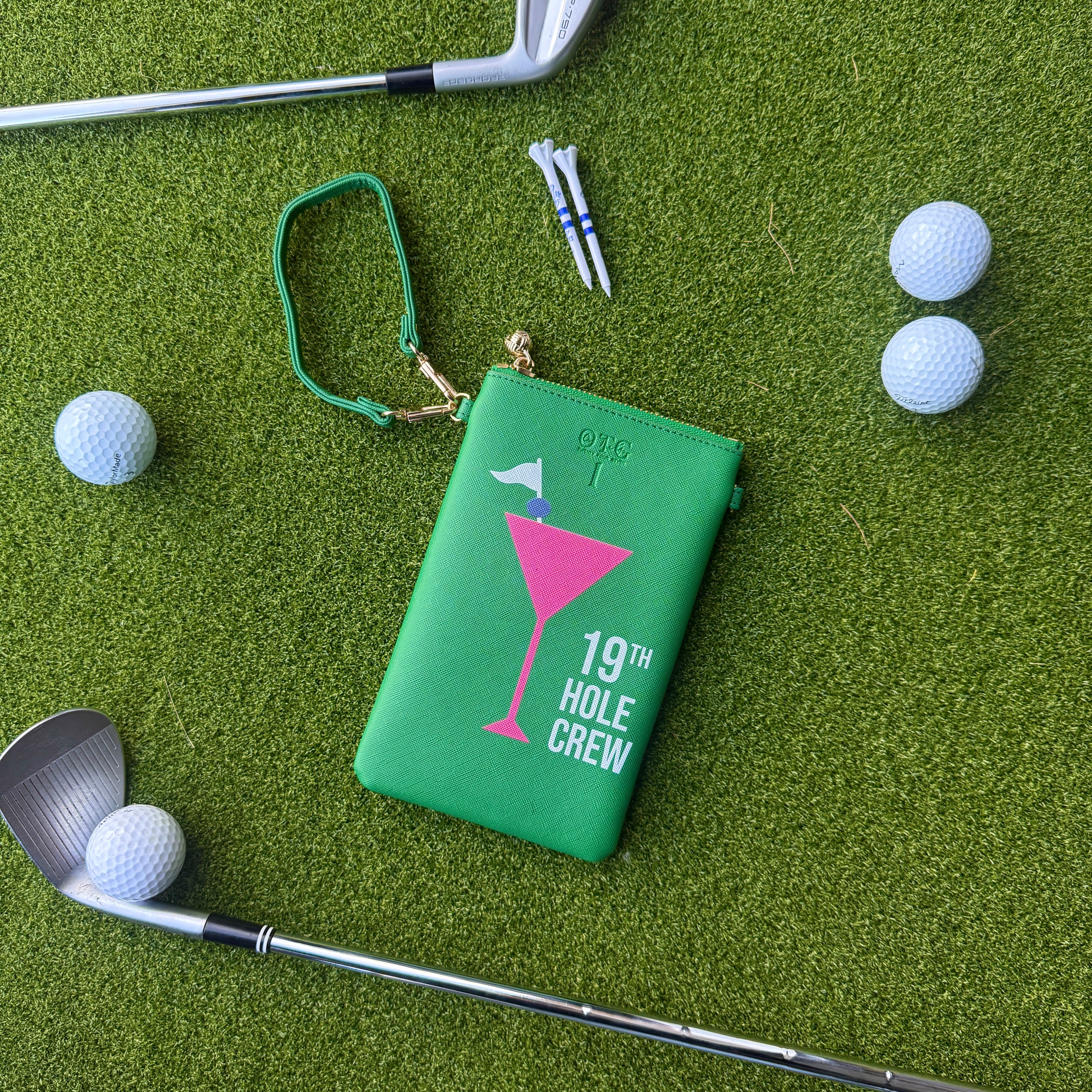 #1 19th Hole Crew Crossbody Wristlet