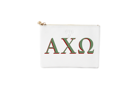 #2 White AChiO Pouch