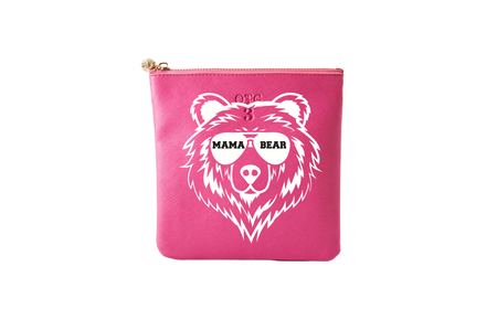 #3 Mama Hot Pink Pouch