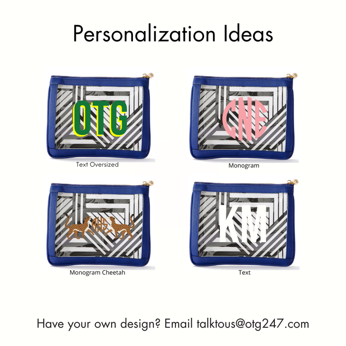 #4 Nudie Navy Pouch – personalized image