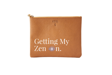 #4 Tan Zen Eye Pouch