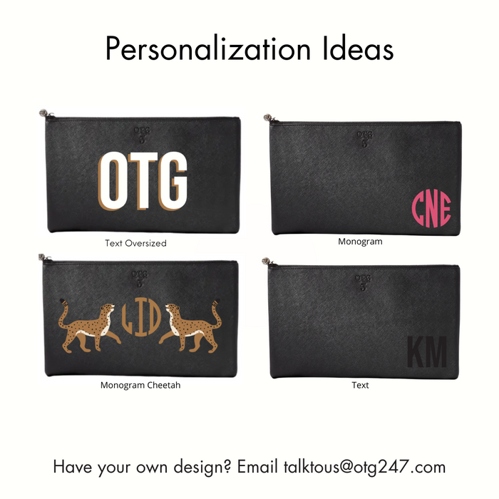 #5 JW Blackout Clutch – personalized image