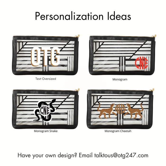 #5 Nudie Black Clutch – personalized image