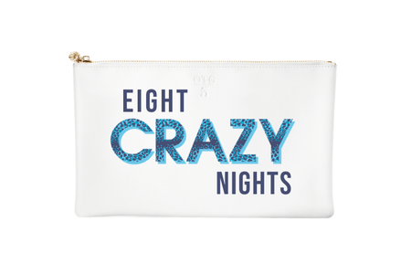 #5 White Eight Nights Clutch