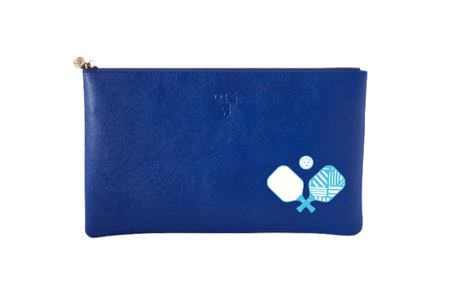 #5 Pickle Navy Clutch