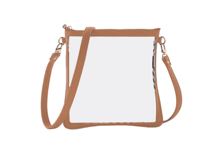#6 Double Nudie Tan Crossbody