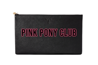 #5 Black Pink Pony Club Clutch