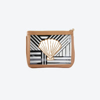 #4 Nudie Tan Shell Pouch