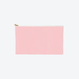 #5 Piper Pinstripe Hot Pink Clutch