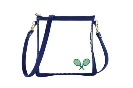 #6 Nudie Navy Tennis Love Crossbody