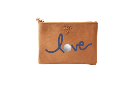 #2 Tan Love Golf Pouch
