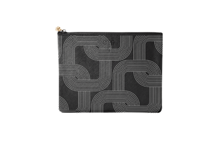 #4 Reese Ring Black Pouch