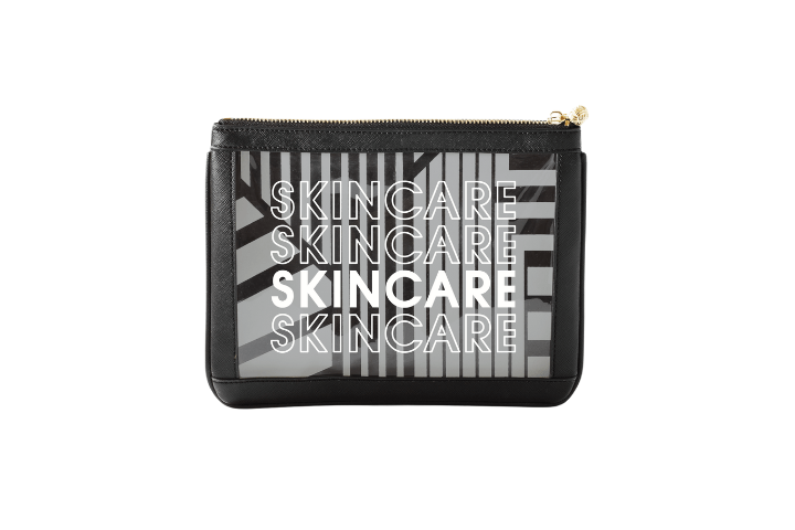#4 Nudie Black Skincare Pouch