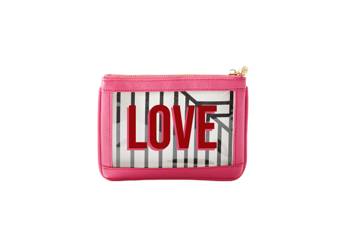 #2 Nudie Hot Pink Love Pouch