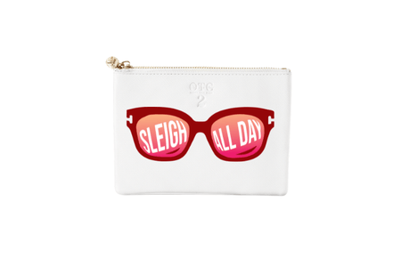 #2 White Sleigh Pouch