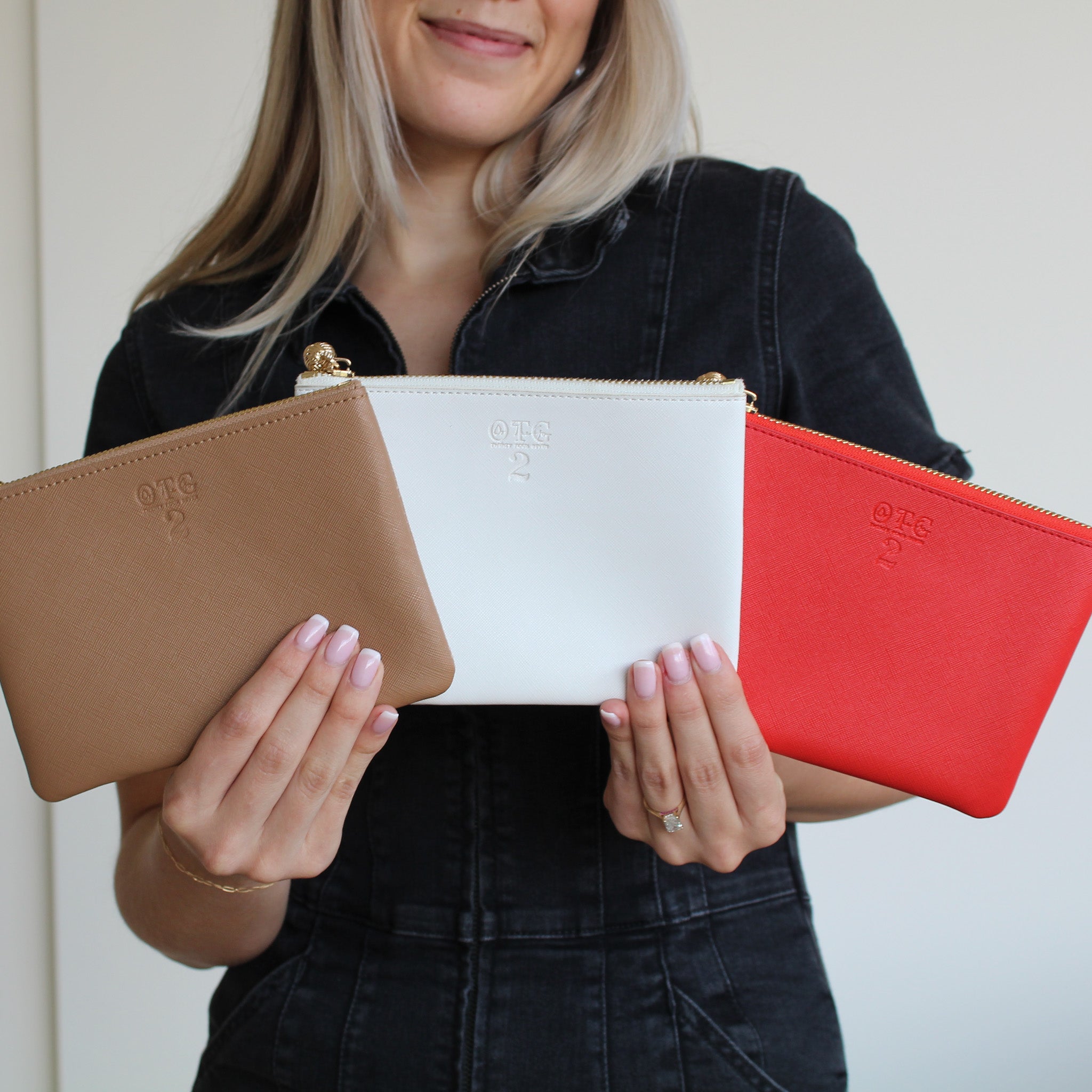 #2 Tan Pouch