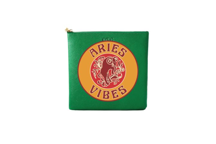 #3 Green Aries Pouch