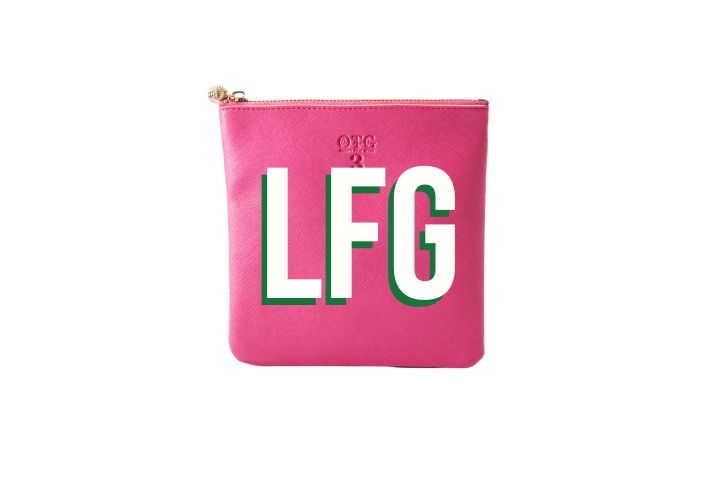 #3 Hot Pink LFG Pouch