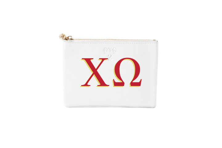 #2 White ChiO Pouch