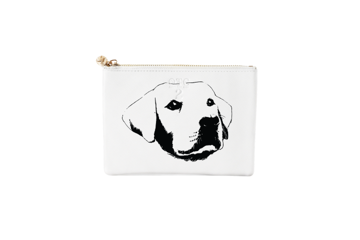 #2 White Lab Pouch