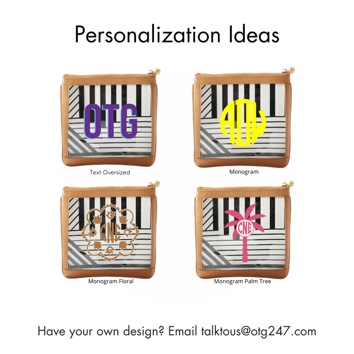 #3 Tech Nudie Tan Pouch – personalized image