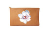 #5 Tan Magnolia Clutch