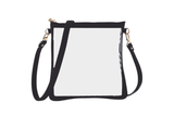 #6 Double Nudie Black Crossbody