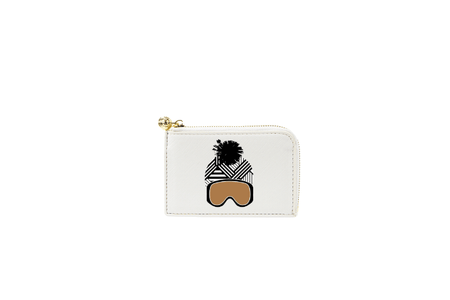 Card Case White Shay Bunny