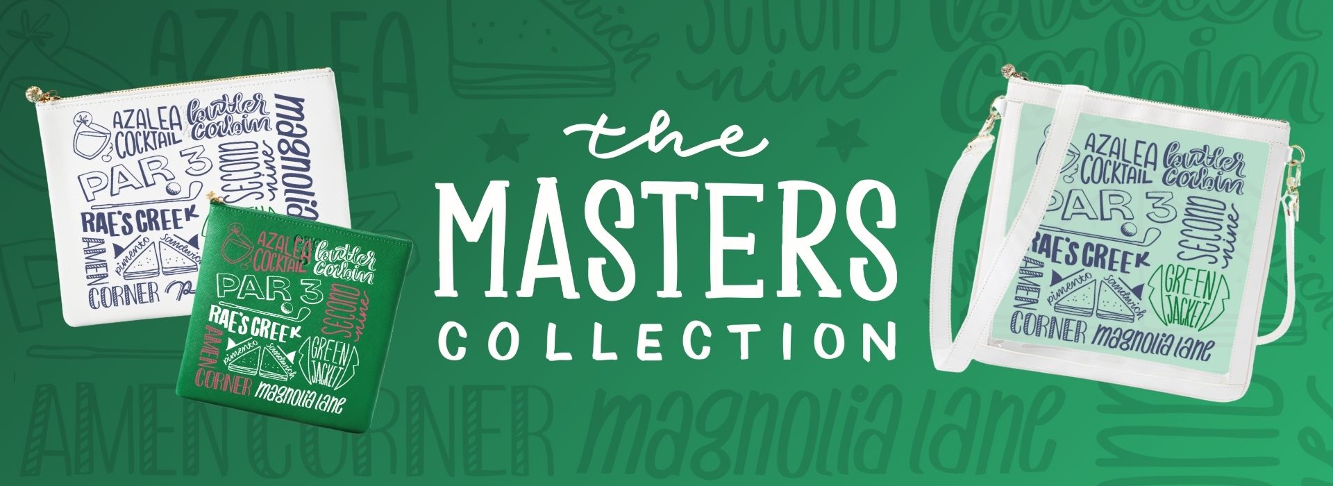 Promotional Banner For The Masters Golf Collection