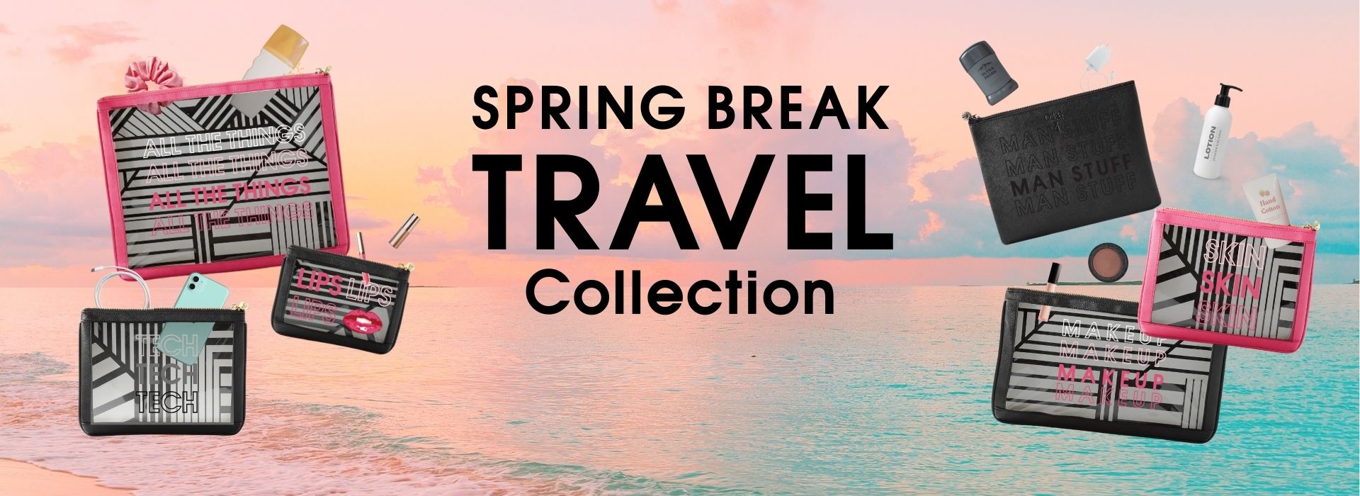 Promotional Banner The New Spring Break Travel Collection