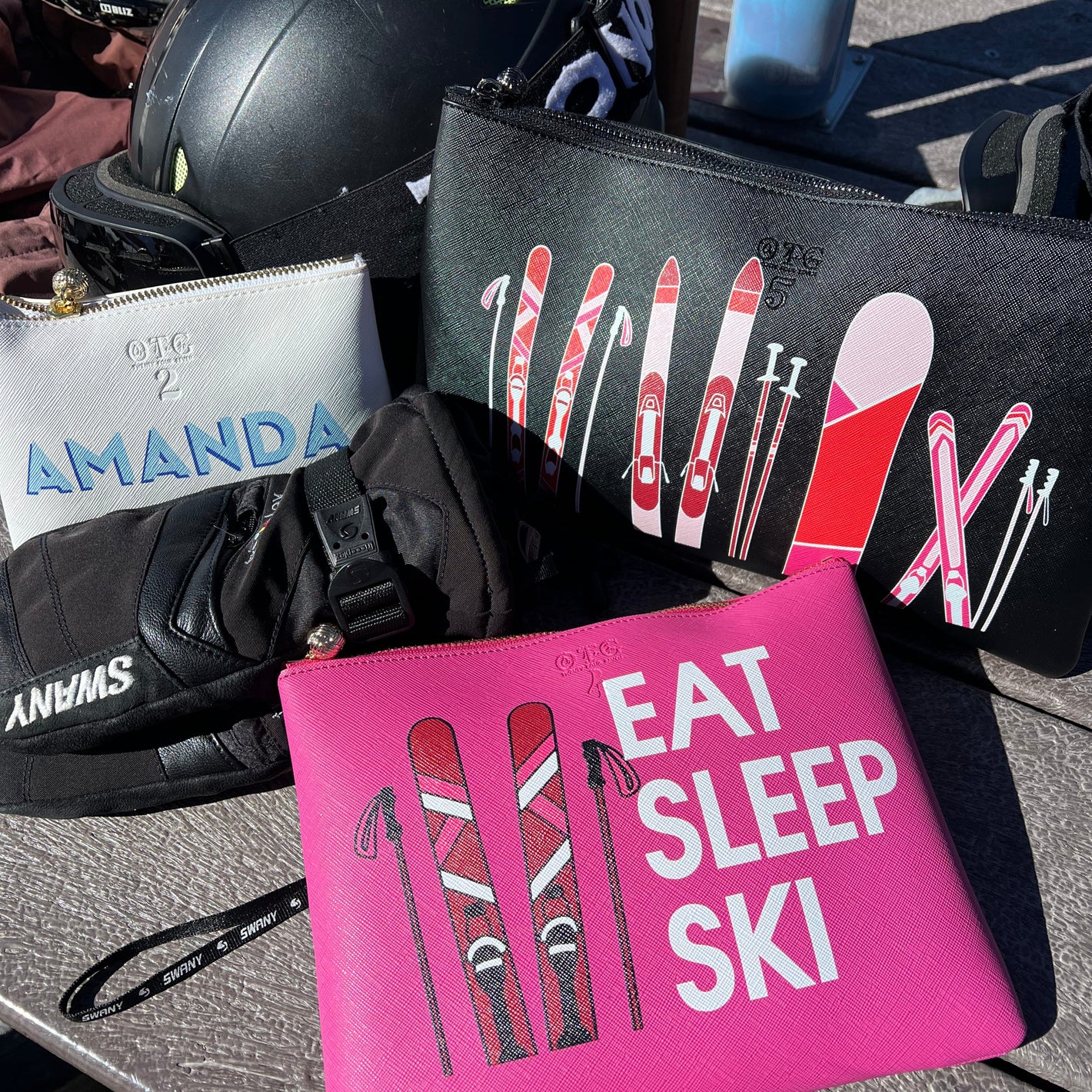 #5 JW Blackout Ski Clutch