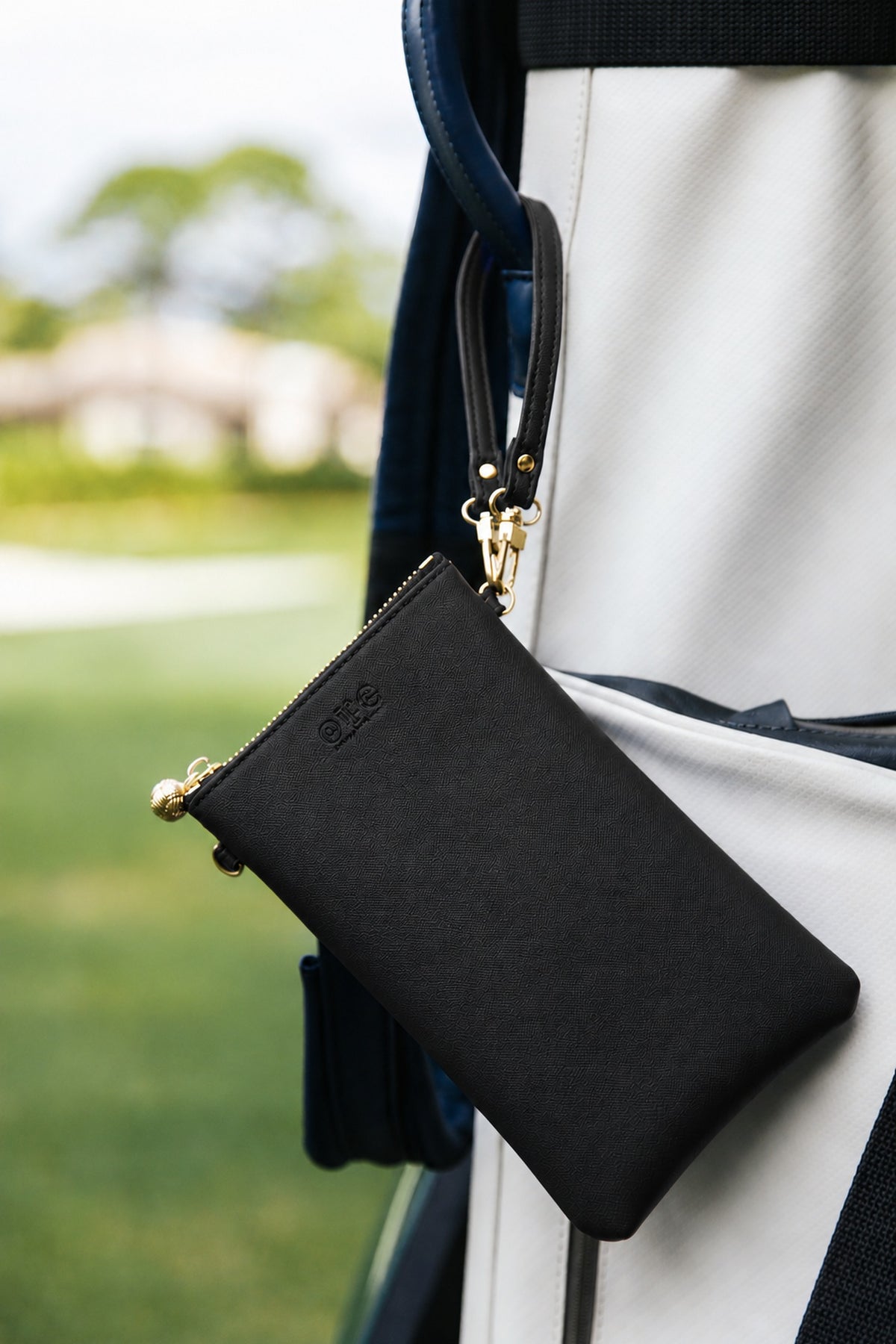 #1 Black Crossbody Wristlet