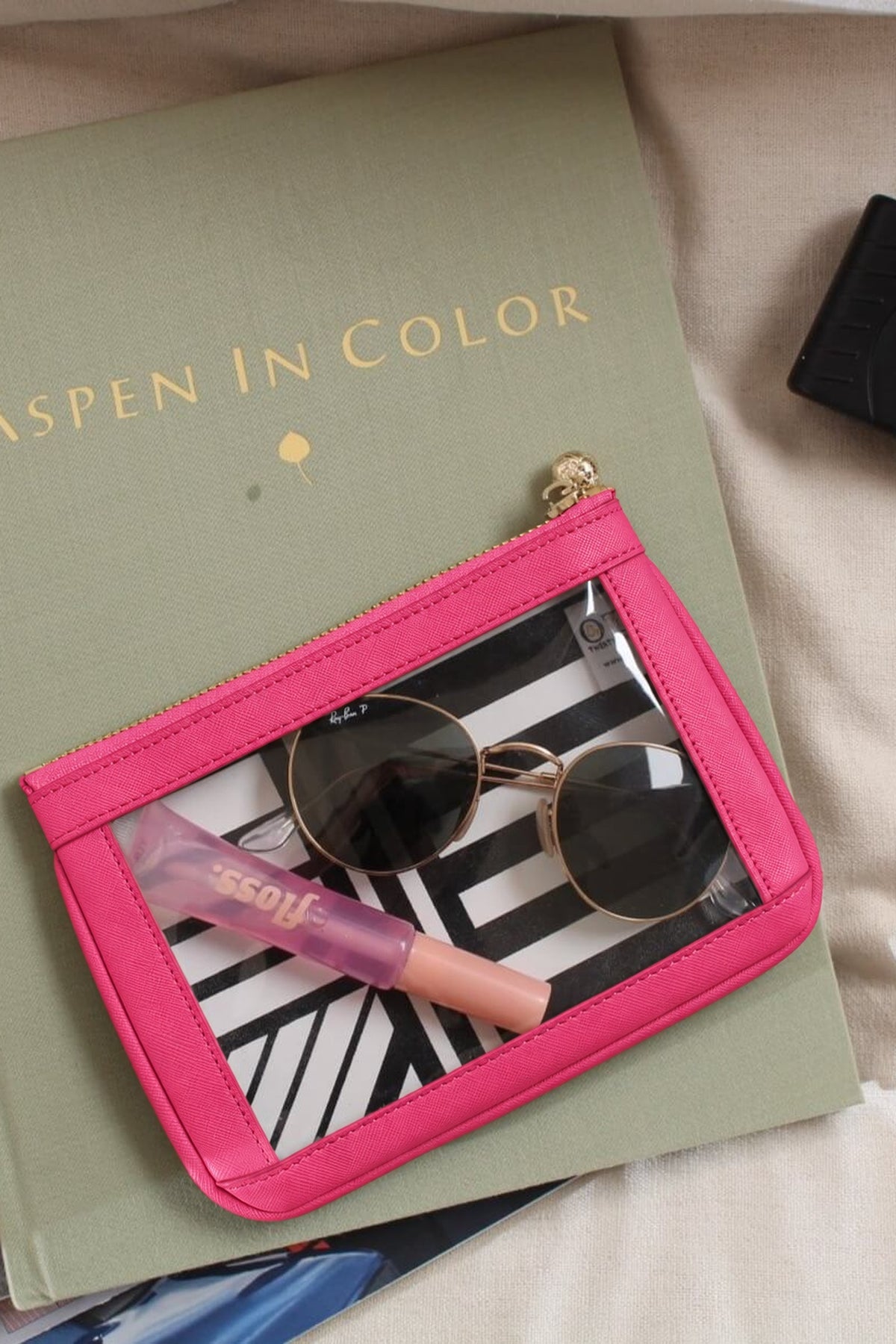 #2 Nudie Hot Pink Golf Pouch