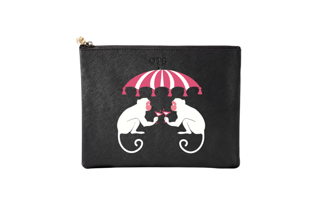 #4 Black Monkey Pouch