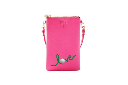 #1 Hot Pink G Love Crossbody Wristlet