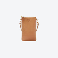 #1 Tan Crossbody Wristlet