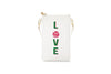 #1 White Tennis Love Crossbody Wristlet