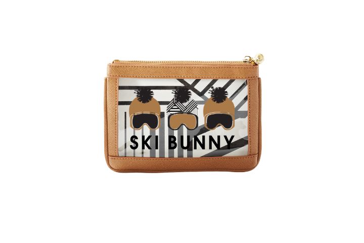 #2 Nudie Tan Ski Bunny Pouch
