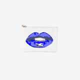 #2 White Lips Blue Pouch