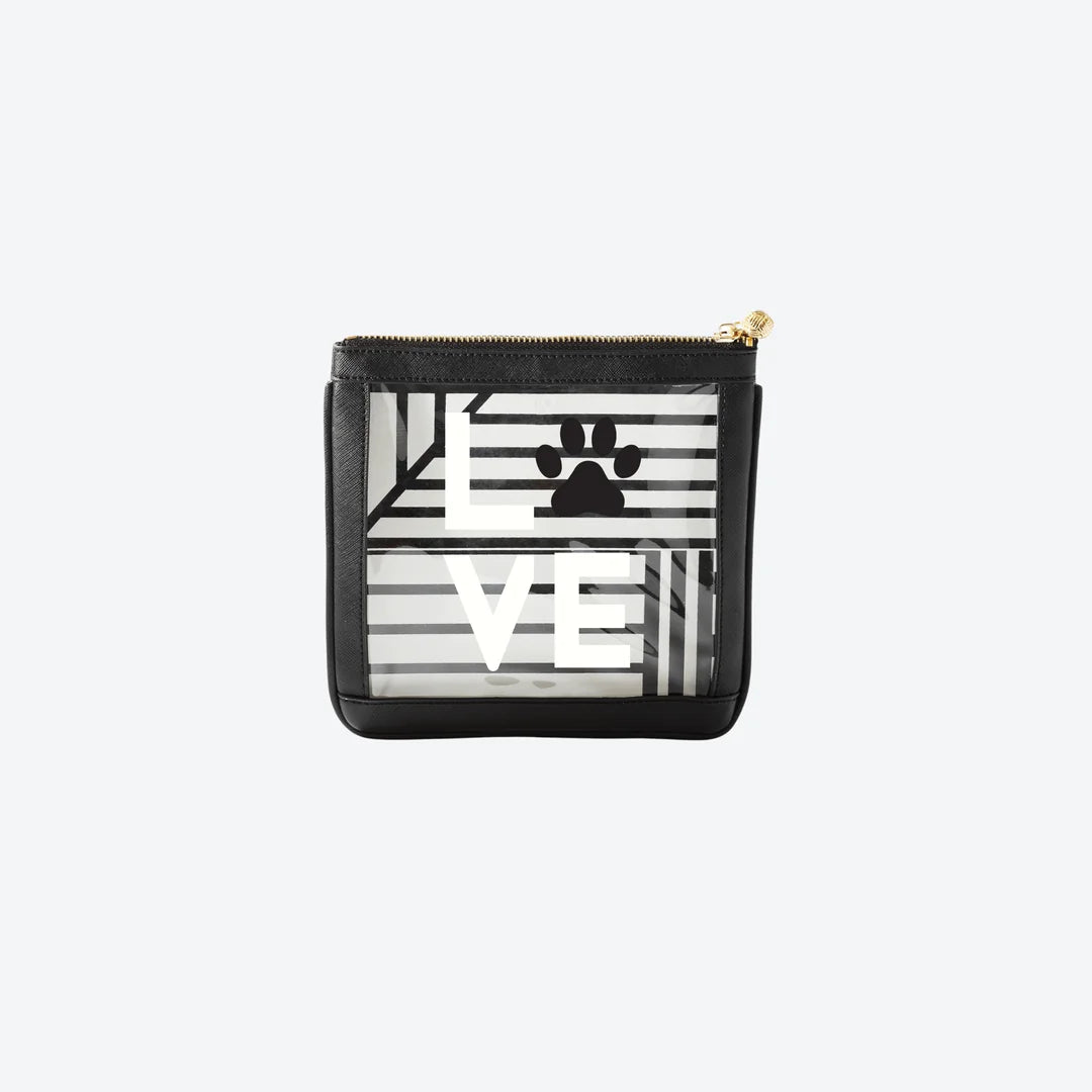 #3 Nudie Black KF Love Paw Pouch