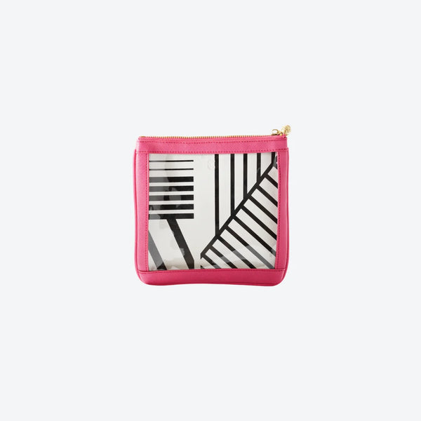 #3 Nudie Hot Pink Pouch, front view