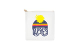 #3 White Apres Ski Bunny Pouch