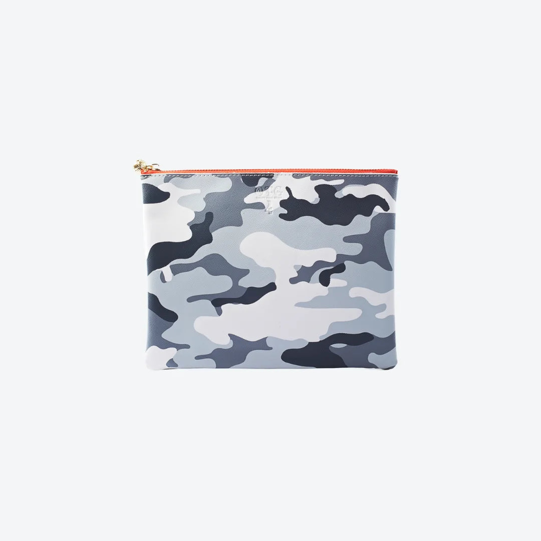 #4 Abby Camo Pouch, front view