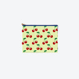 #4 Alyssa Cherries Green Pouch