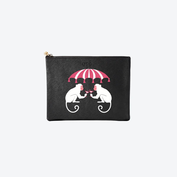 #4 Black Monkey Pouch