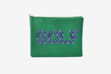 #4 Green Keyanna Golf Pouch