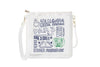 #6 Nudie White Masters Crossbody