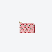 Card Case Alyssa Cherries Hot Pink