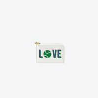 Card Case White T Love